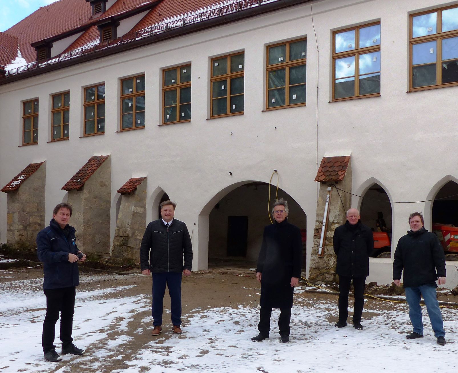 21.01.2022 - Axel Bartelt, Regierungspr�sident - Besuch der Klosterburg