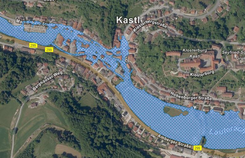 24.01.2019 - Unterlagen des Vortrages zum Thema Hochwasserschutzgebiet in Kastl