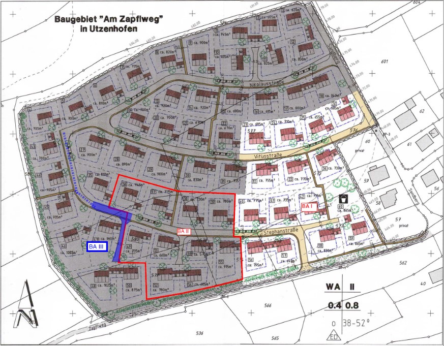 Aufruf Baugebiet Zapflweg Utzenhofen