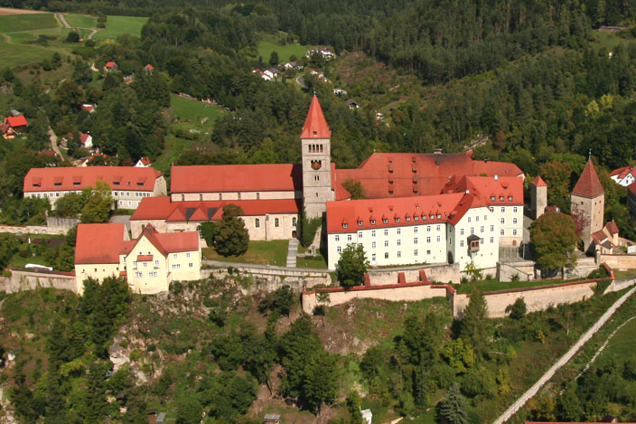 Burganlage auf dem Klosterberg